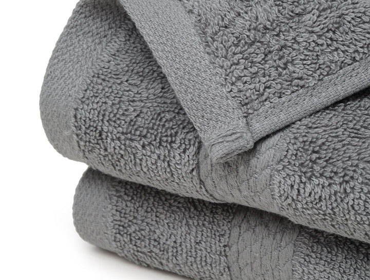 HOME 360 Hand Towel Set of 2, | 40X60 CM | 100% Cotton | Perfect for everyday use | Colorfas