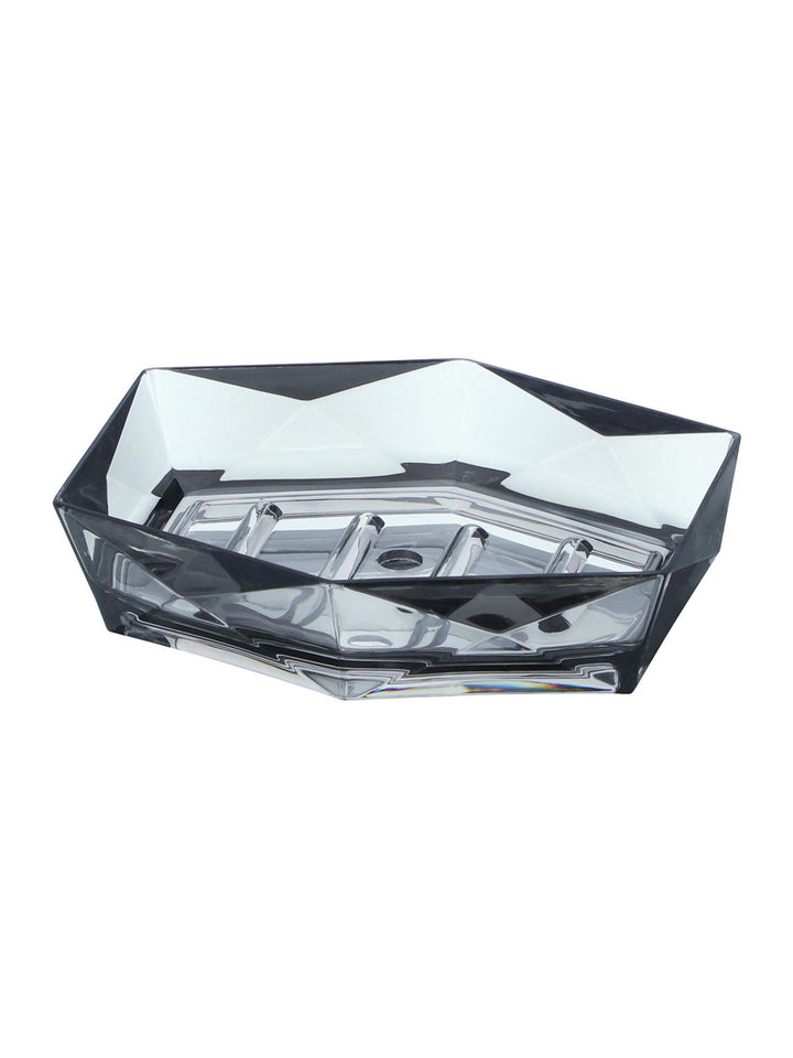 Crystal Bathroom Set of 4 - Grey