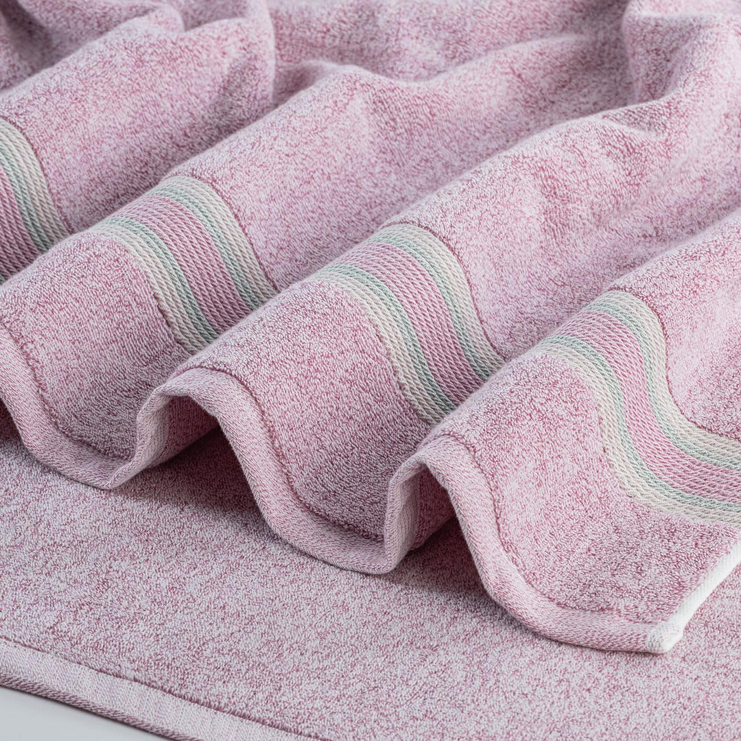 Super-Soft Water & Soil Hand Towel Set of 2|Luxurious Blend of Cotton & Bamboo Fiber Towel for Bathing|40X60 CM