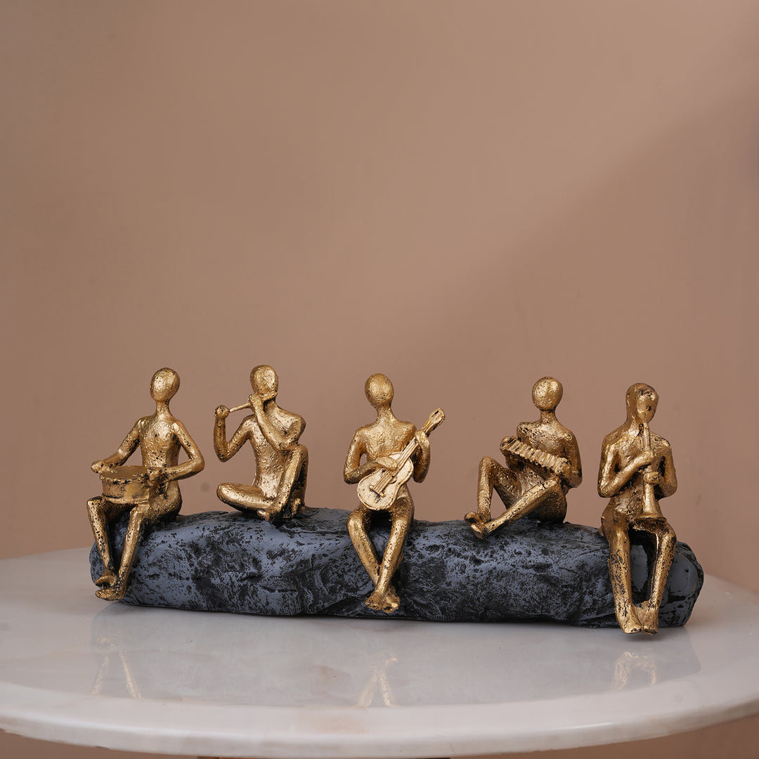 Abstract Miniature Musicians Showpiece