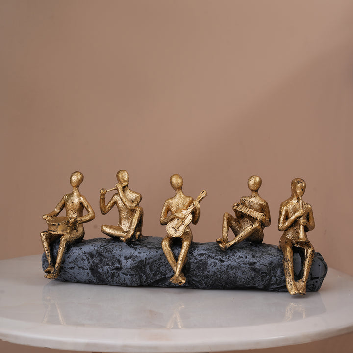 Abstract Miniature Musicians Showpiece