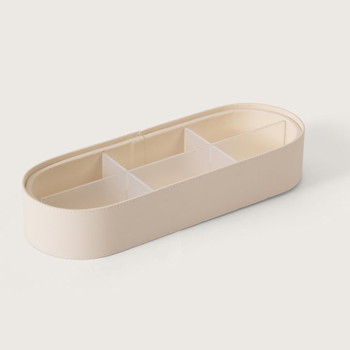 Luxe Multicompartment Organiser White