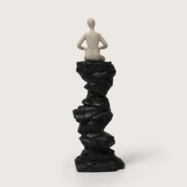 Drummer Figurine on Pillar