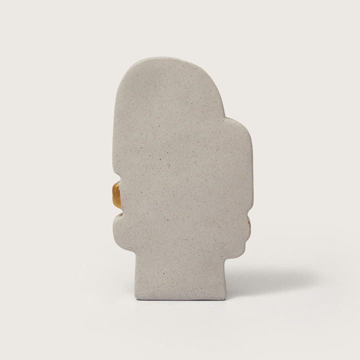 Dual Face Ceramic Vase
