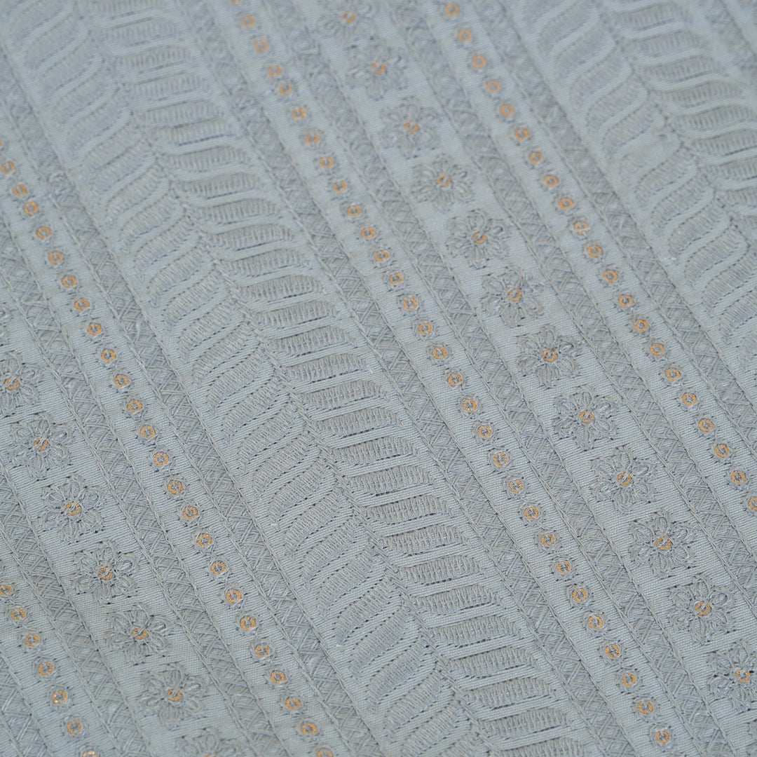 Decorative Table Runner with Tassels - Blue Moon