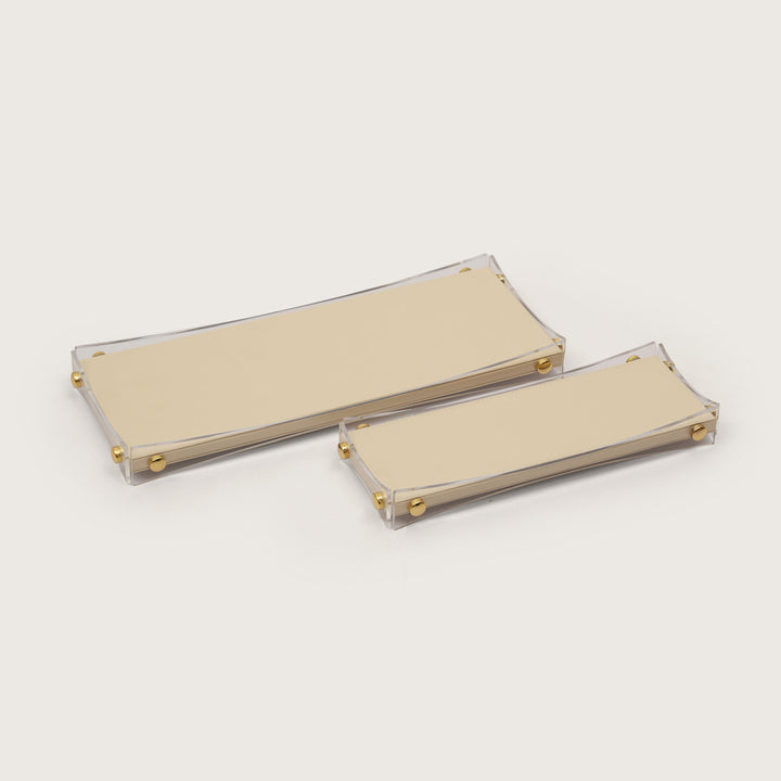 Curved Desk Organizer Tray - Medium