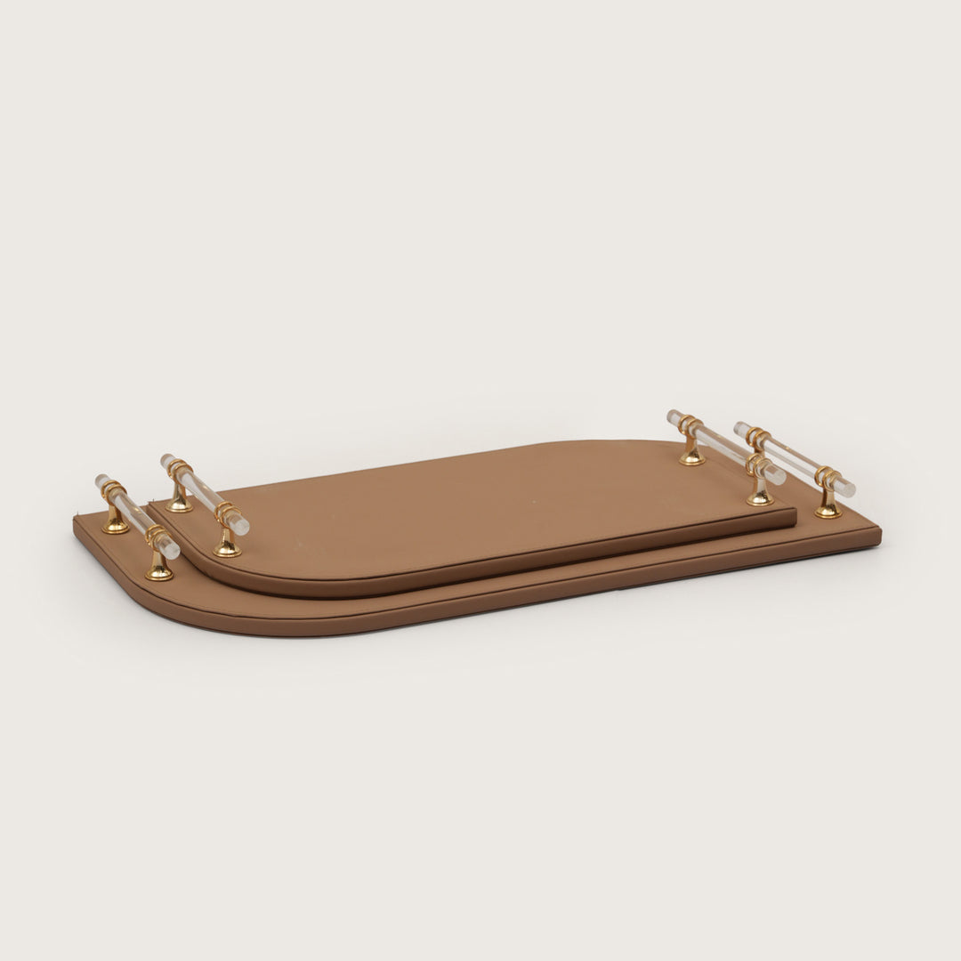 Golden Hour Tray with Handles - Medium