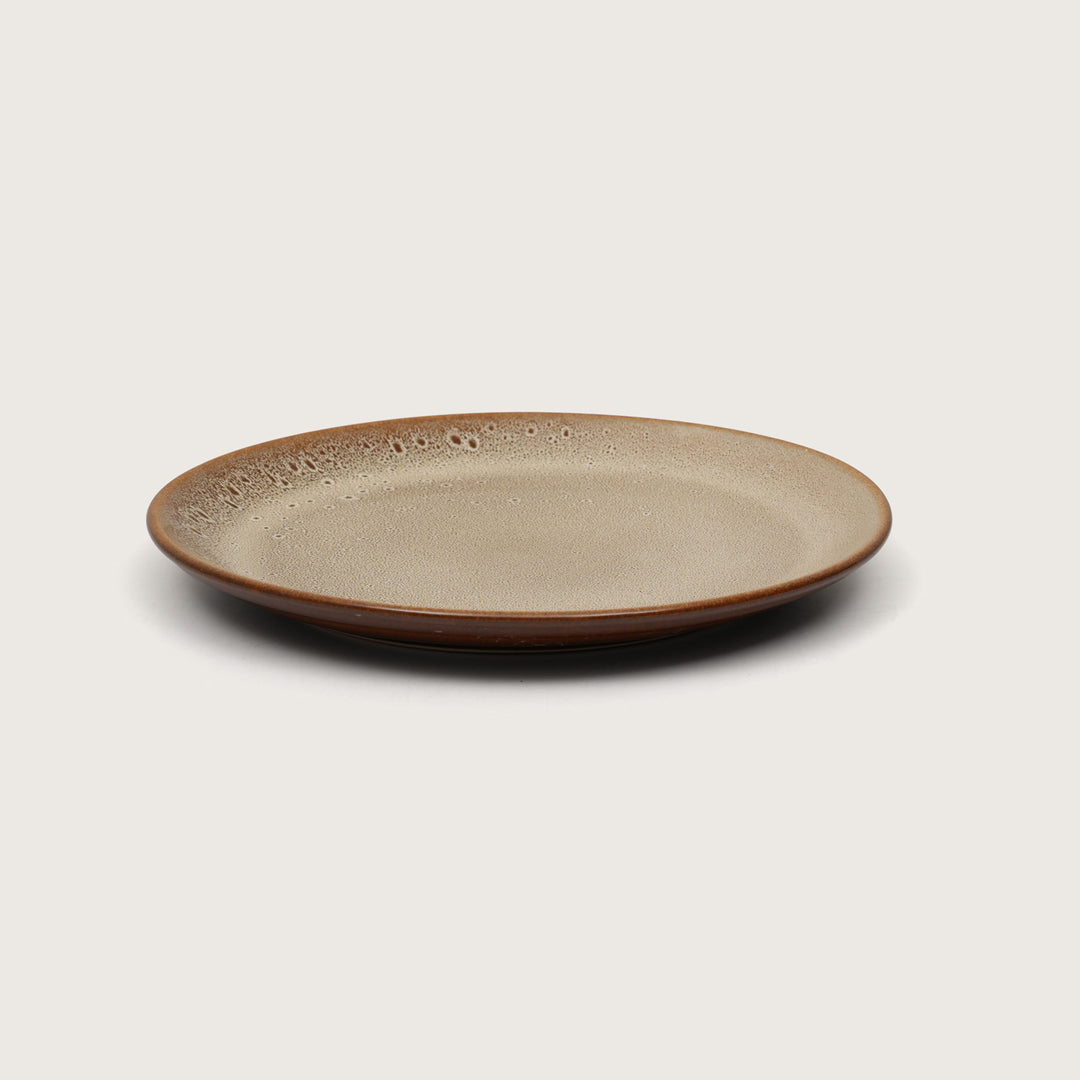 Rustic Earth Quarter Plate: Set of 4