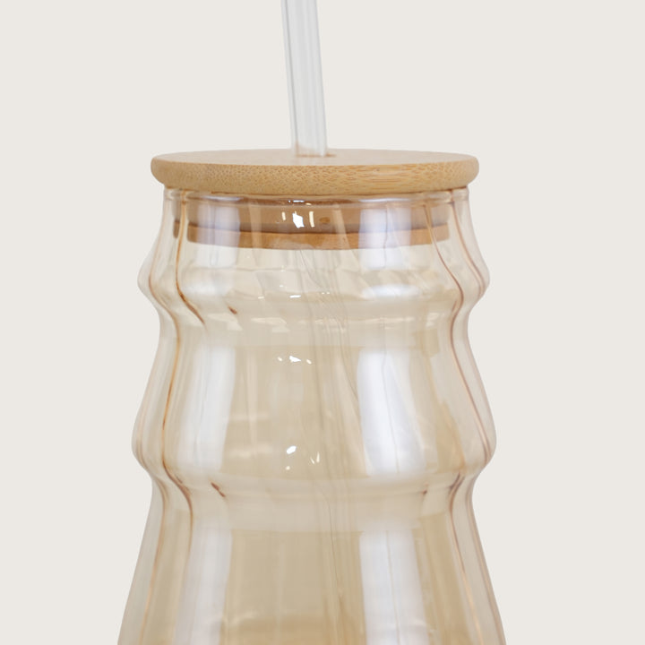 Ripple Tumbler with Lid & Glass Straw