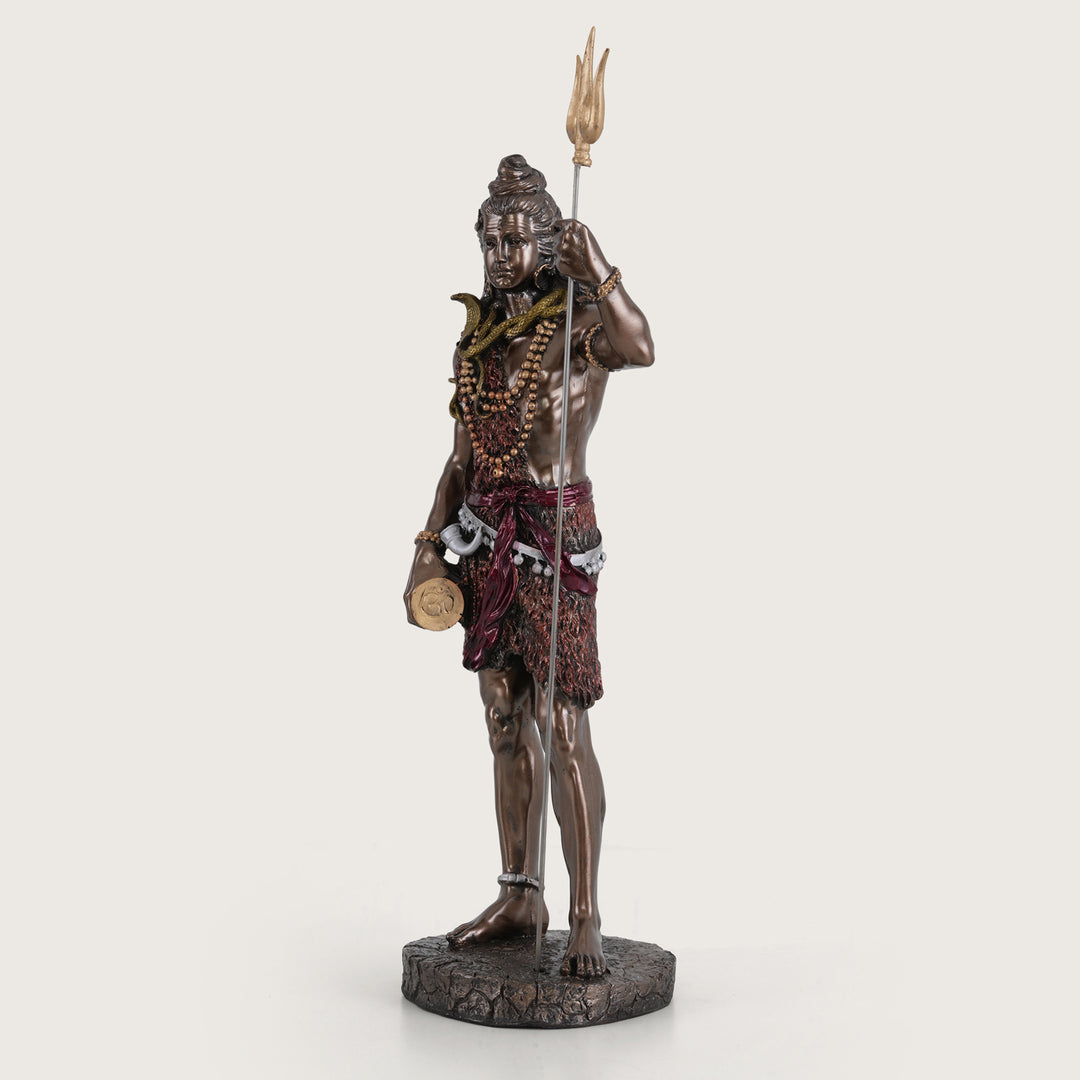 Divine 2 Feet Large Mahadev Sculpture with Trishul
