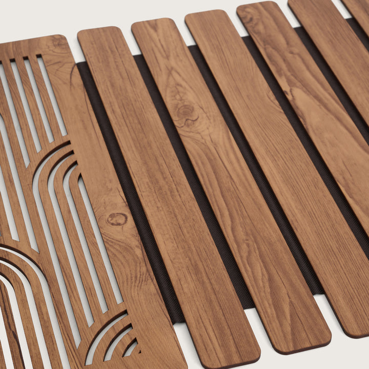 Ornate Medallion Slatted Placemat