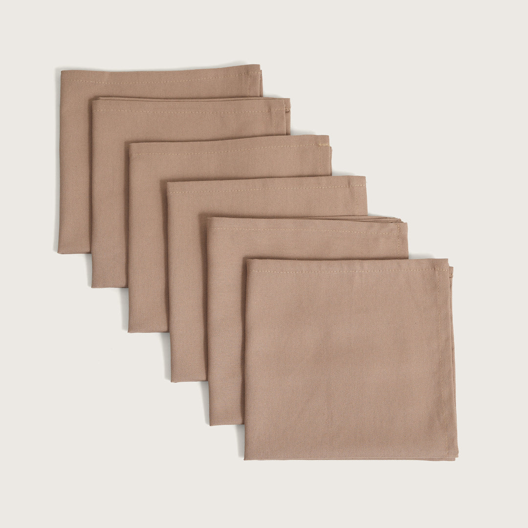 Premium Solid Style Dinner Napkins – (Available in 8 Essential Shades)