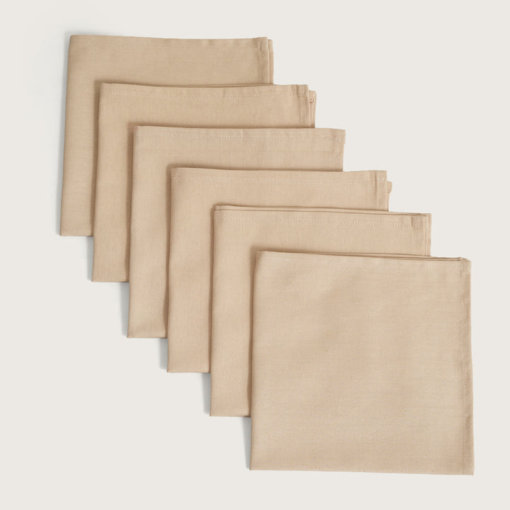 Premium Solid Style Dinner Napkins – (Available in 8 Essential Shades)