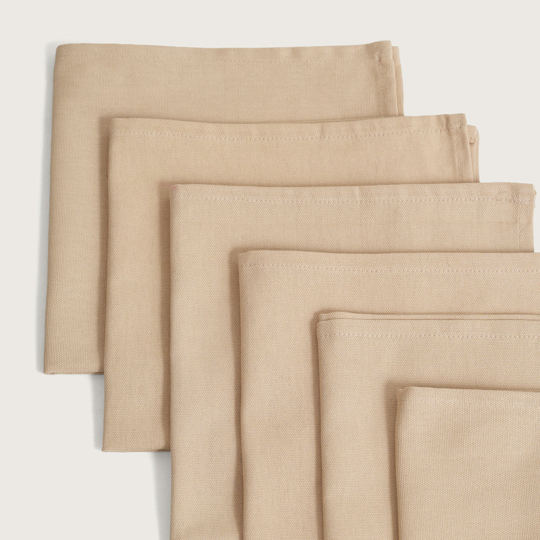 Premium Solid Style Dinner Napkins – (Available in 8 Essential Shades)