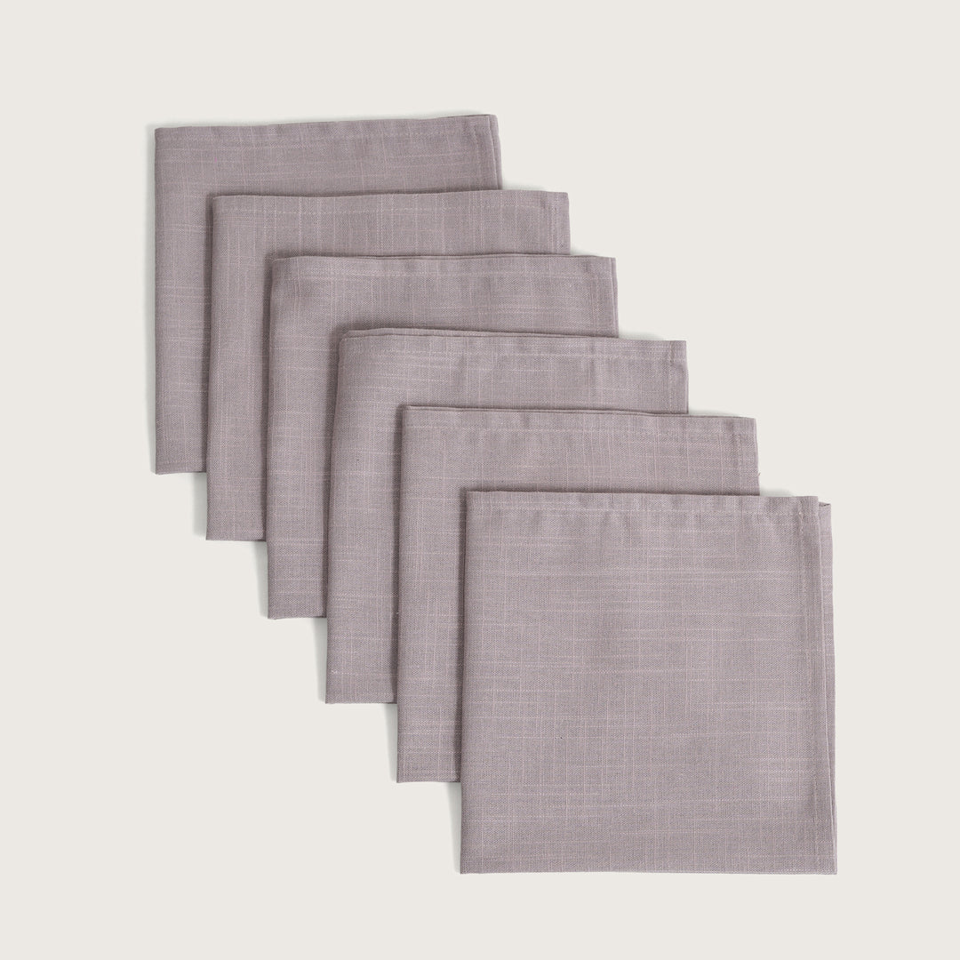 Premium Solid Style Dinner Napkins – (Available in 8 Essential Shades)