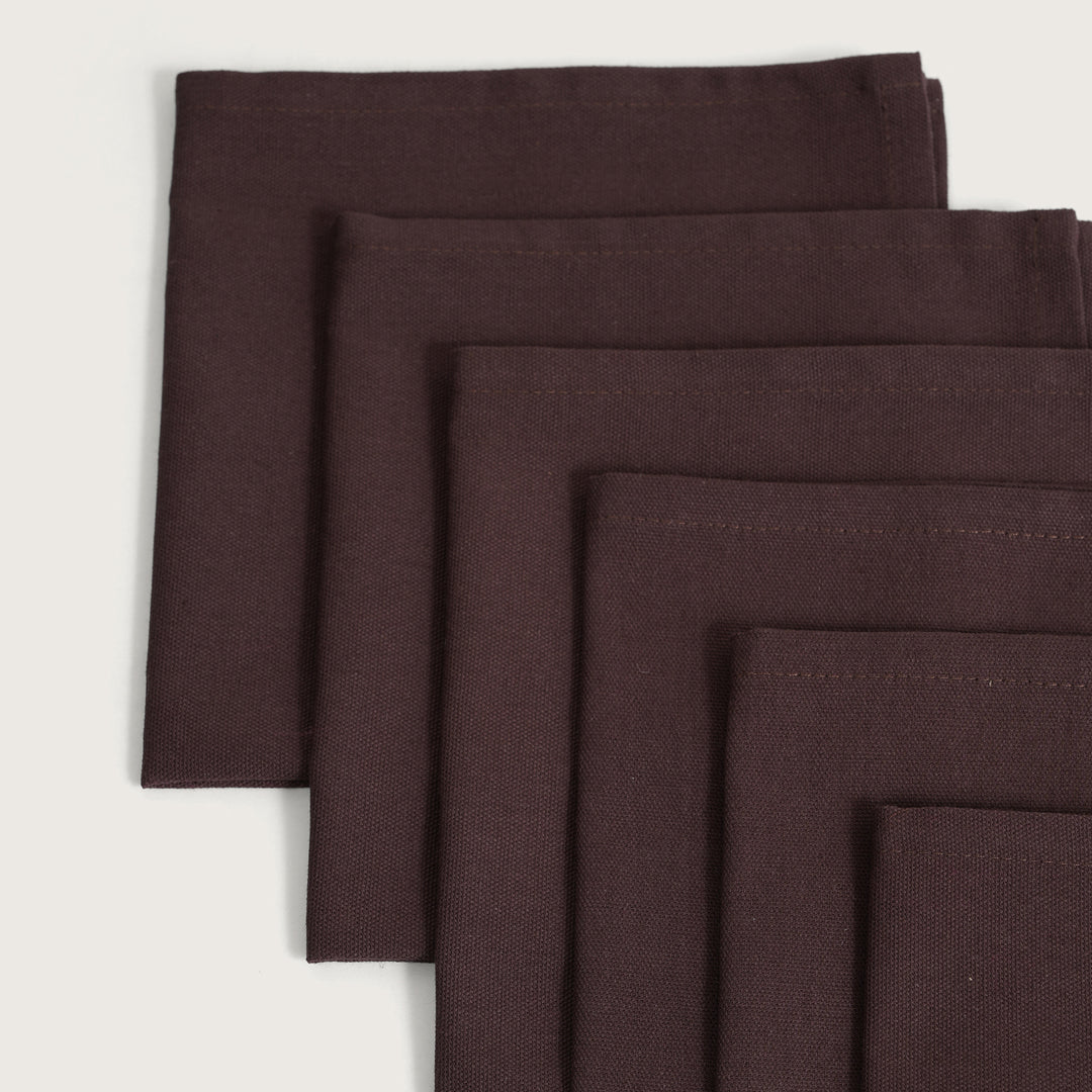 Premium Solid Style Dinner Napkins – (Available in 8 Essential Shades)