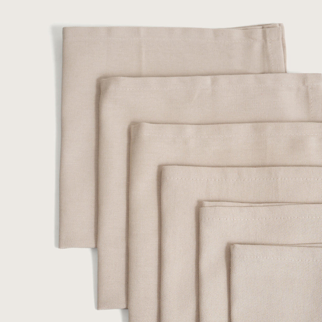 Premium Solid Style Dinner Napkins – (Available in 8 Essential Shades)
