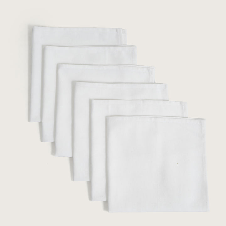 Premium Solid Style Dinner Napkins – (Available in 8 Essential Shades)