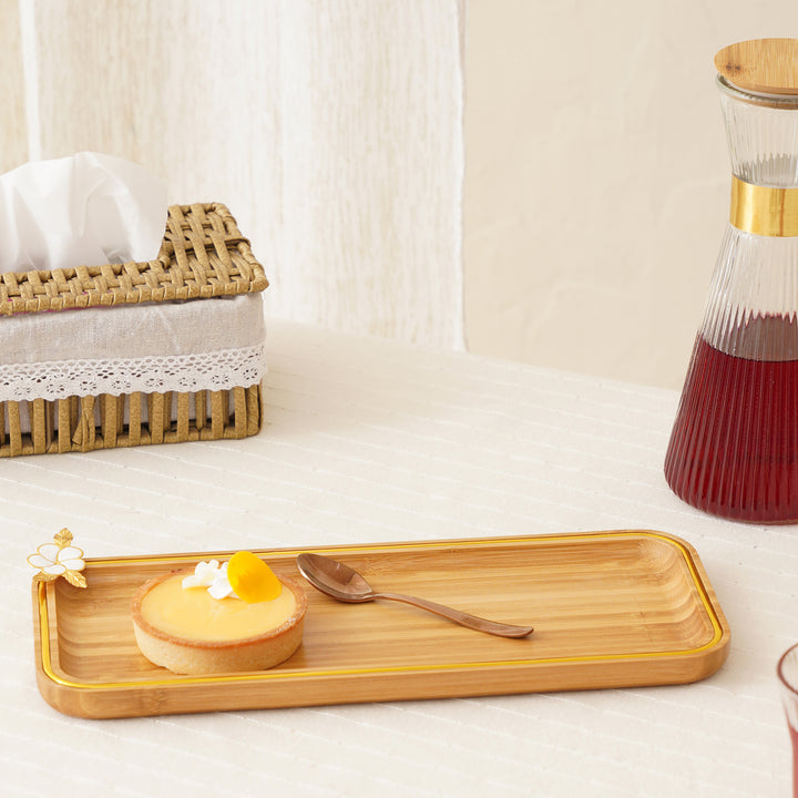 Bamboo Rectangle Tray - Large