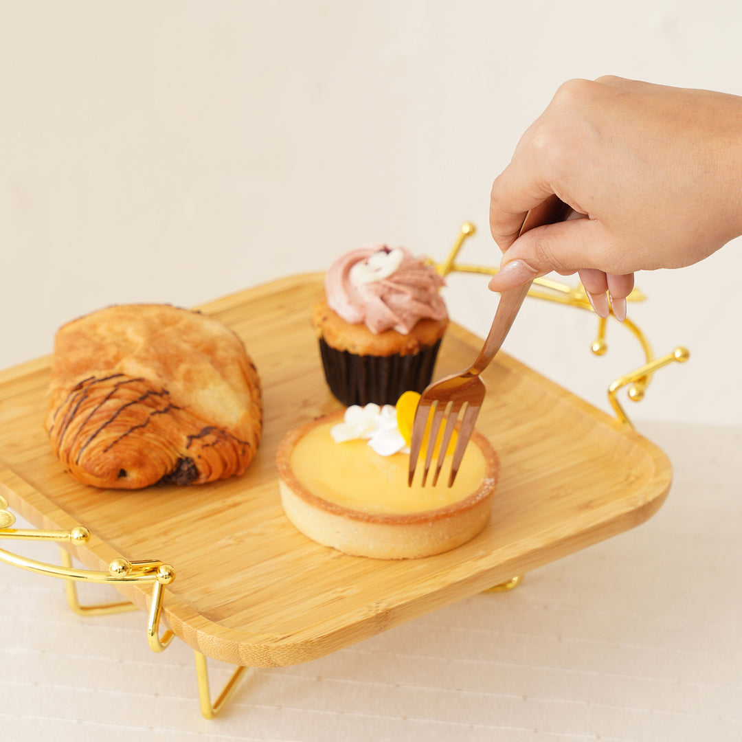Bamboo Square Tray - Medium