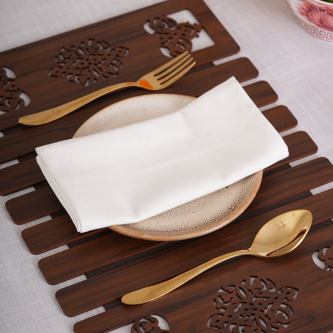 Premium Solid Style Dinner Napkins – (Available in 8 Essential Shades)