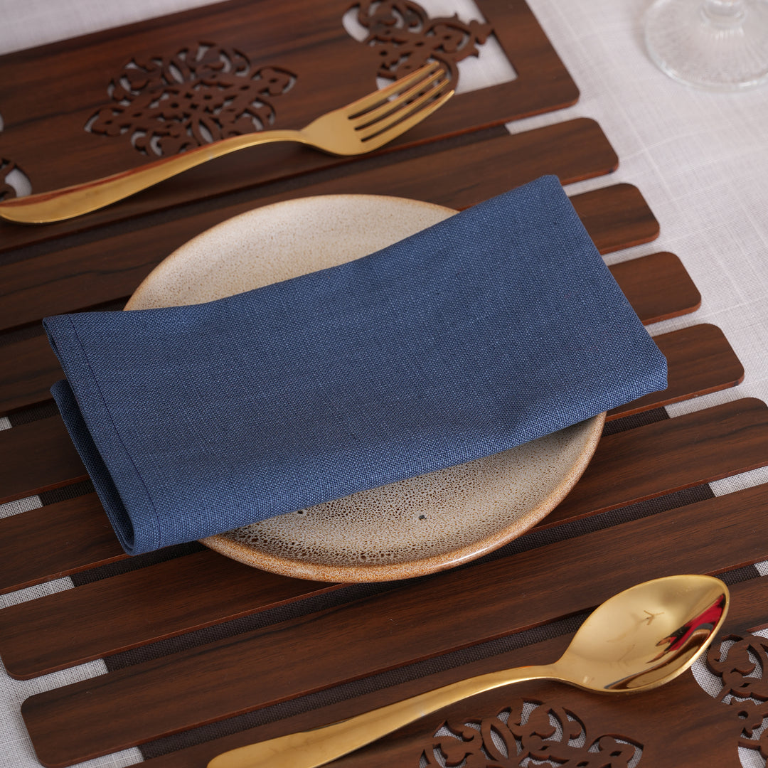 Premium Solid Style Dinner Napkins – (Available in 8 Essential Shades)