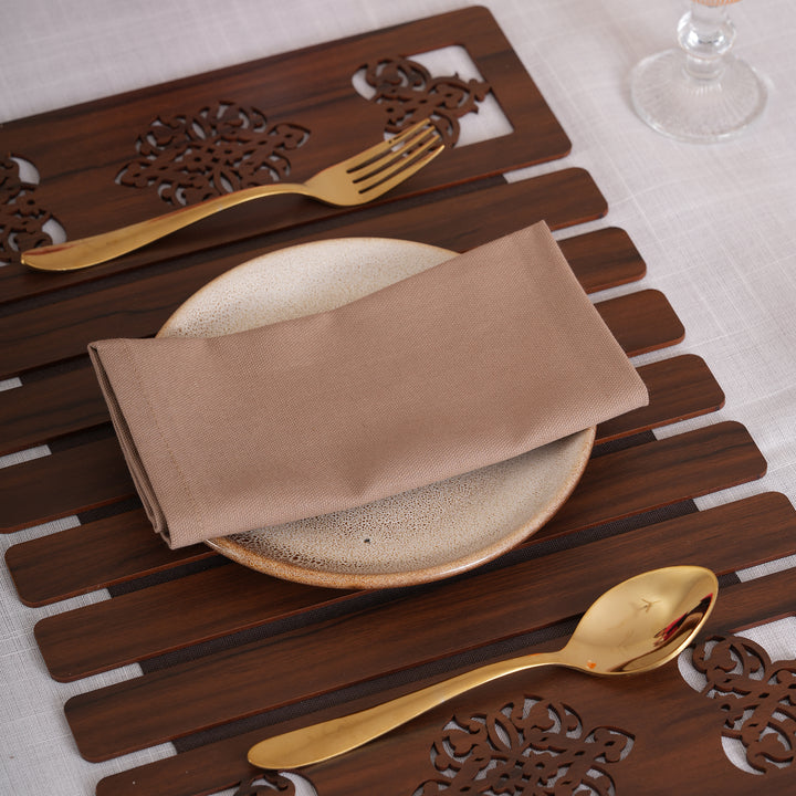 Premium Solid Style Dinner Napkins – (Available in 8 Essential Shades)
