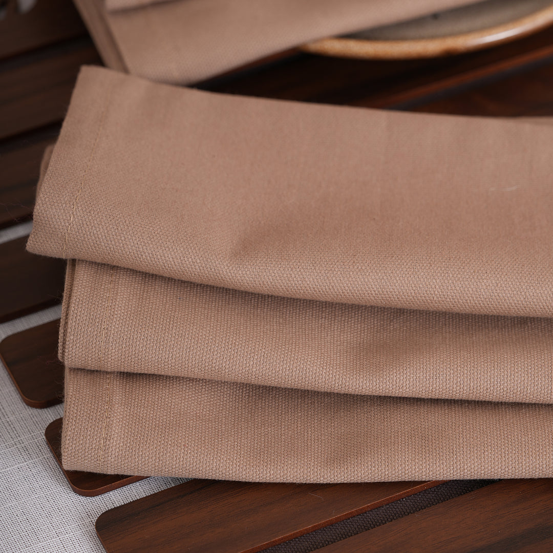 Premium Solid Style Dinner Napkins – (Available in 8 Essential Shades)