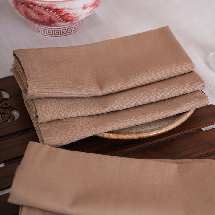 Premium Solid Style Dinner Napkins – (Available in 8 Essential Shades)