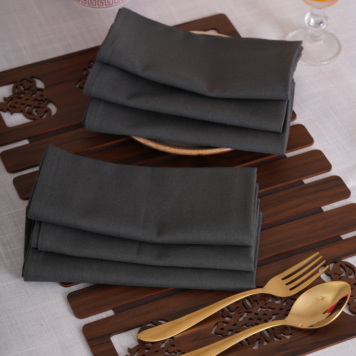 Premium Solid Style Dinner Napkins – (Available in 8 Essential Shades)
