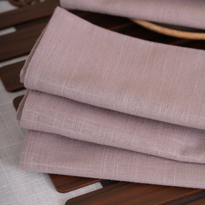 Premium Solid Style Dinner Napkins – (Available in 8 Essential Shades)