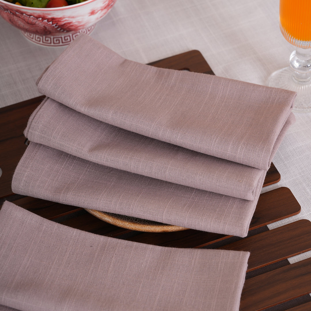 Premium Solid Style Dinner Napkins – (Available in 8 Essential Shades)