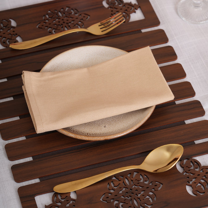 Premium Solid Style Dinner Napkins – (Available in 8 Essential Shades)