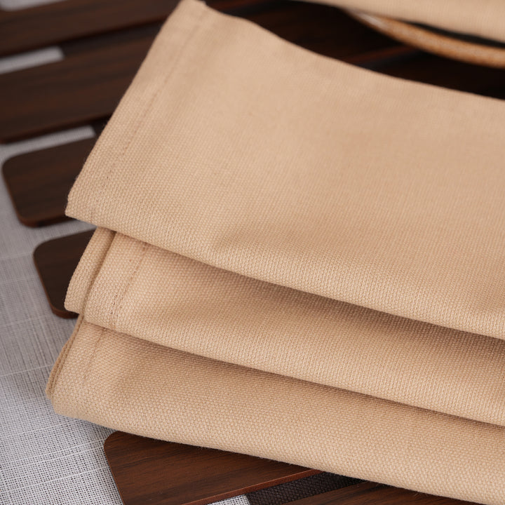 Premium Solid Style Dinner Napkins – (Available in 8 Essential Shades)