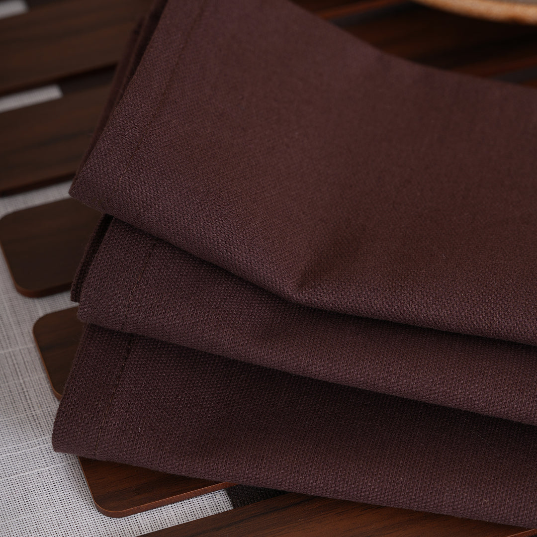 Premium Solid Style Dinner Napkins – (Available in 8 Essential Shades)