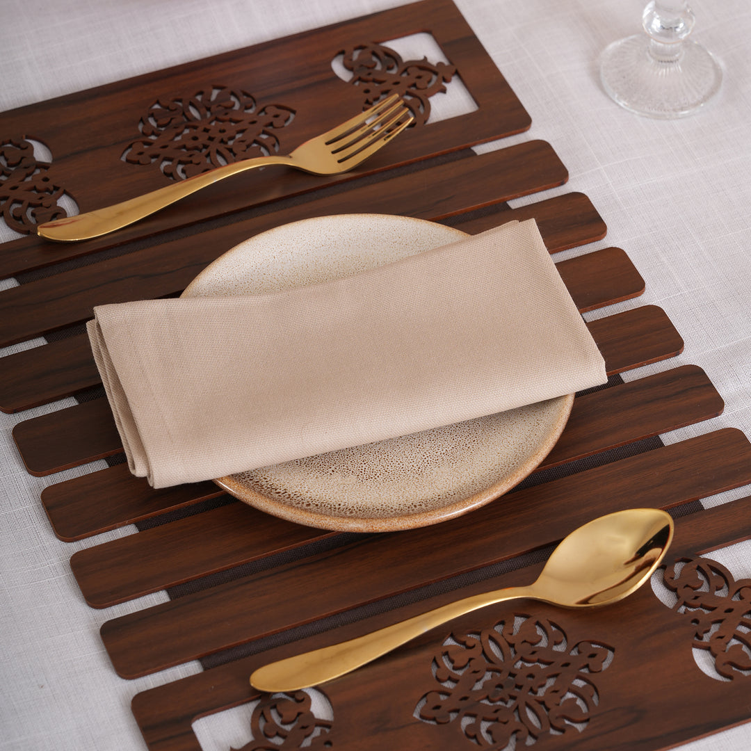 Premium Solid Style Dinner Napkins – (Available in 8 Essential Shades)