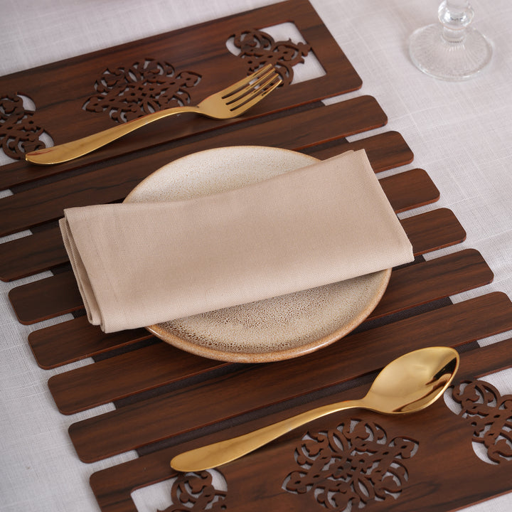 Premium Solid Style Dinner Napkins – (Available in 8 Essential Shades)