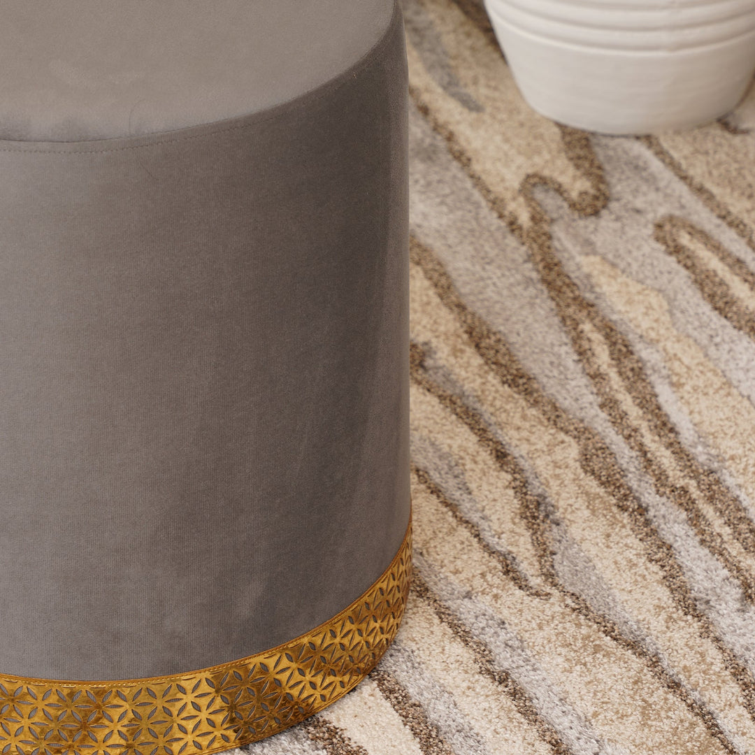 Apollo Pouffe (Grey)