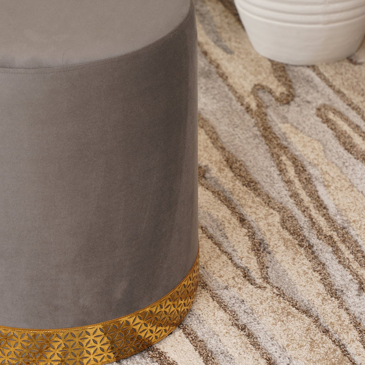 Apollo Pouffe (Grey)