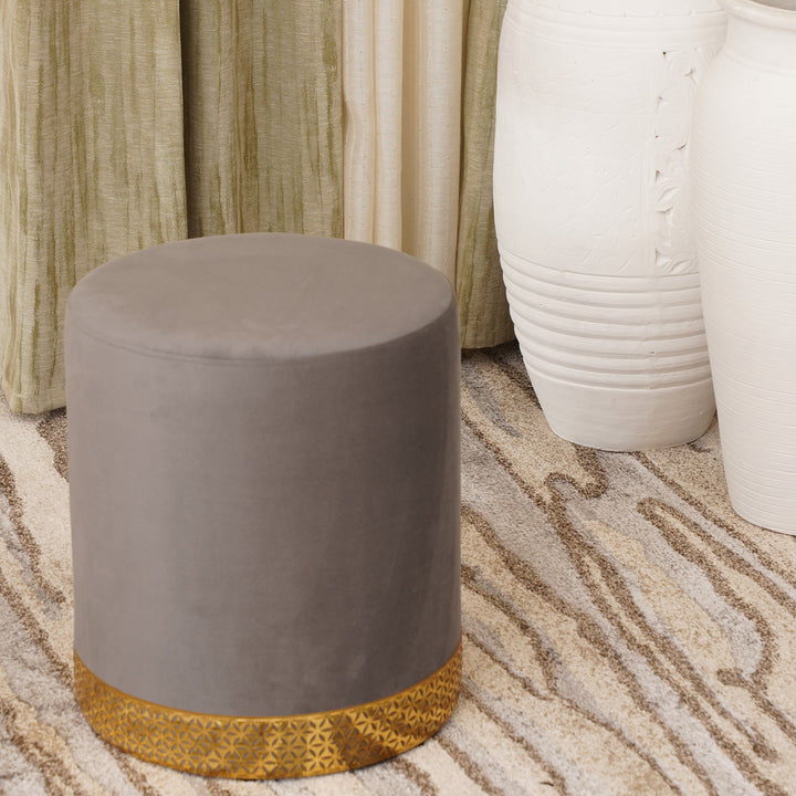 Apollo Pouffe (Grey)