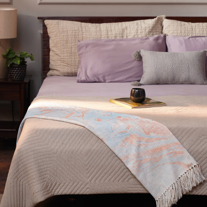 Handmade Sofa Throw 50x70 INCH | 100% cotton
