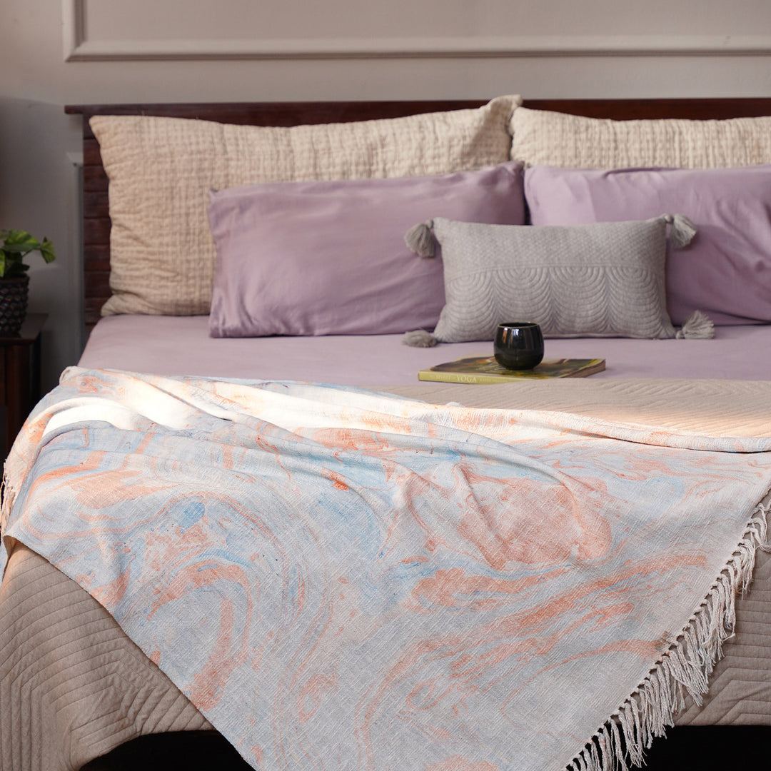 Handmade Sofa Throw 50x70 INCH | 100% cotton