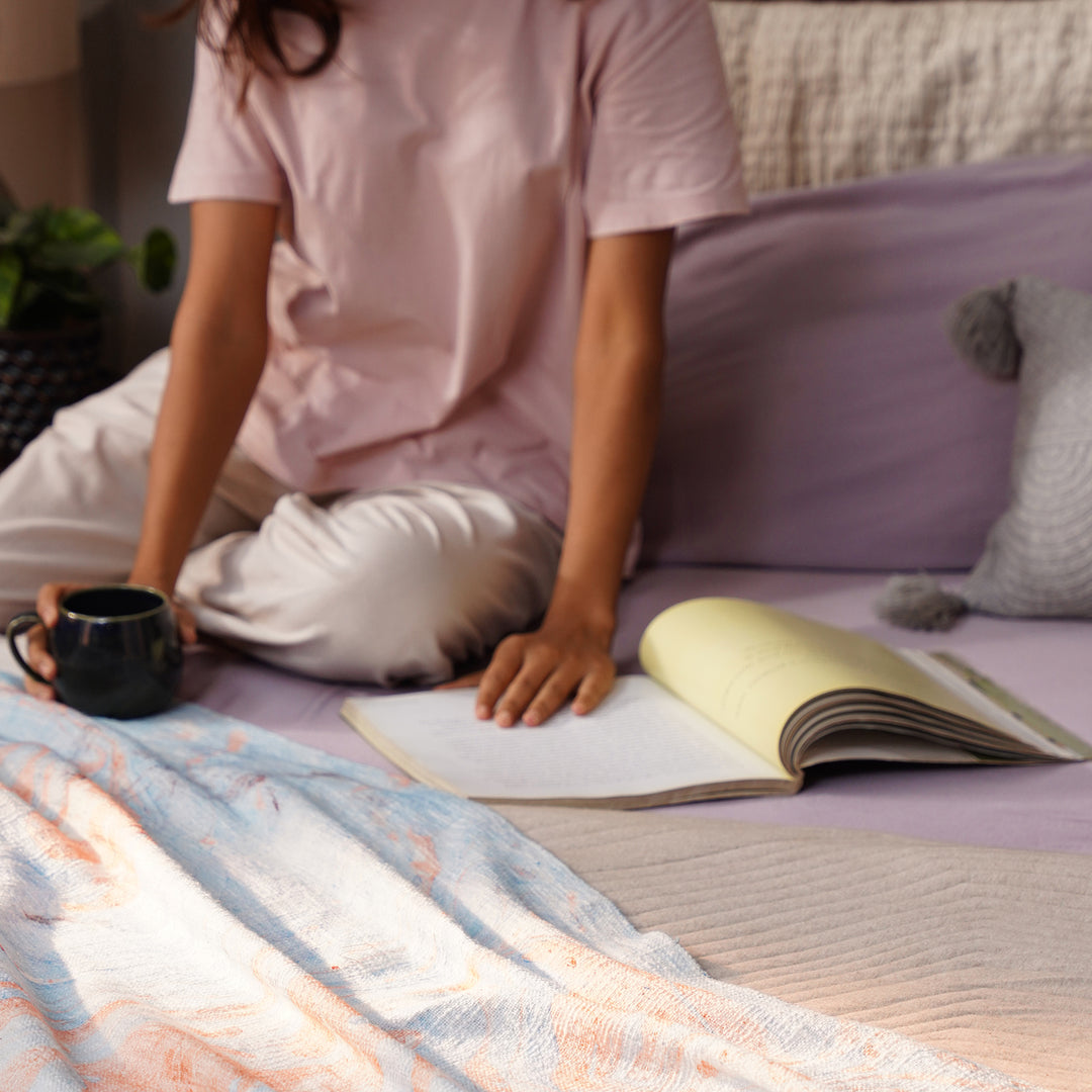 Handmade Sofa Throw 50x70 INCH | 100% cotton