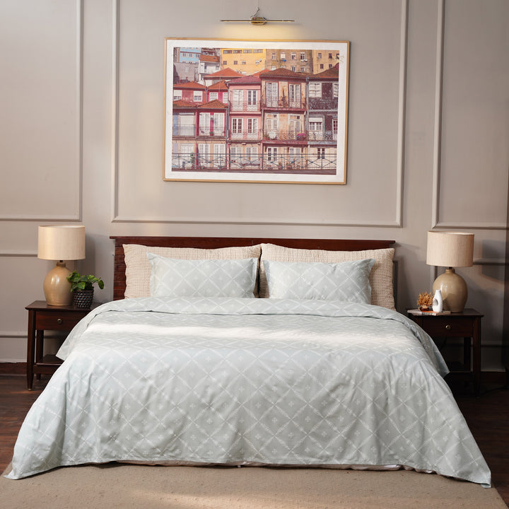 Vogue Double Bedsheet (108x108) with 2mPillow Cover