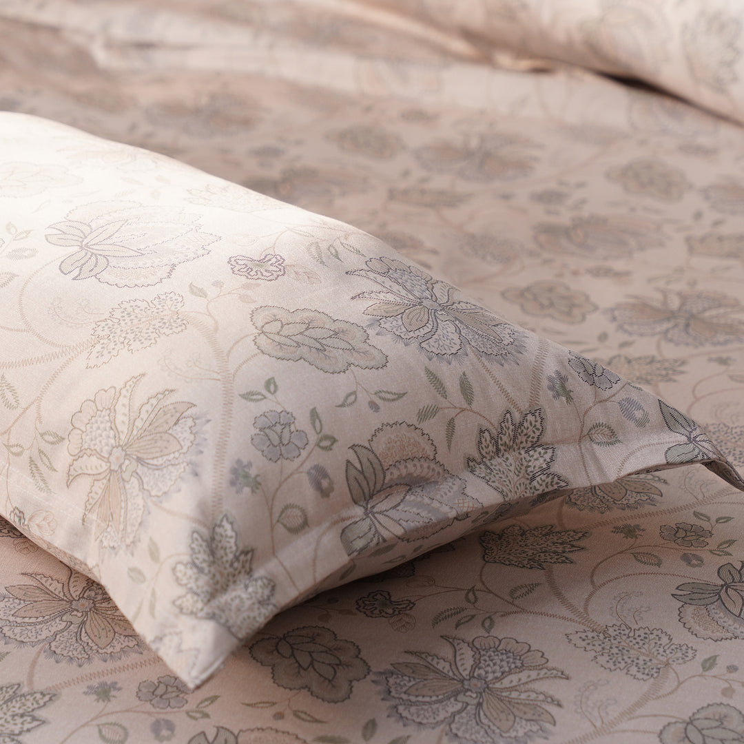 Sense Double Bedsheet 100% cotton (108x108 INCH) with 2 Pillow Covers | Super Soft Lux Cotton