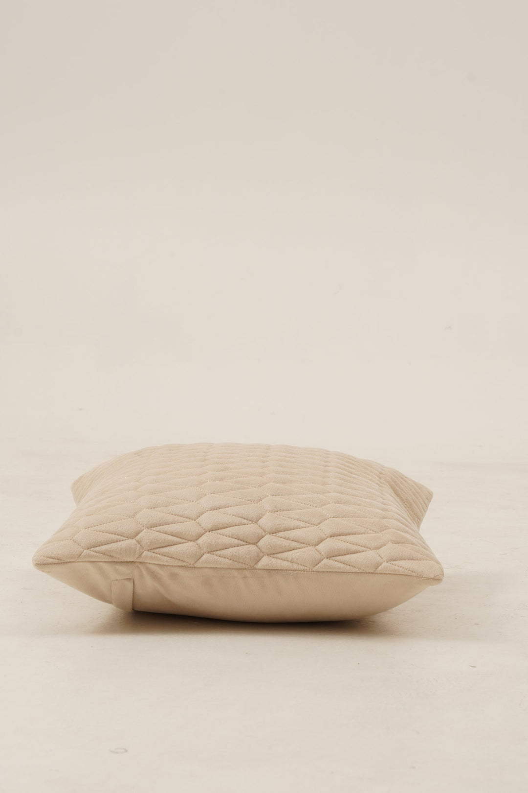 Sapphire Cushion Cover 16 x 16. Set of 2 (Beige)