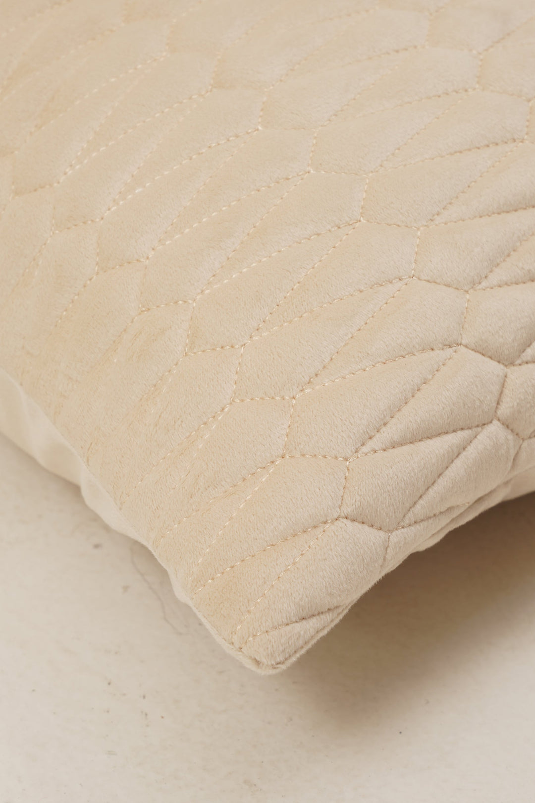 Sapphire Cushion Cover 16 x 16. Set of 2 (Beige)