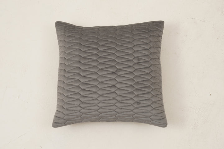 Sapphire Cushion Cover 16 x 16. Set of 2 (Grey)