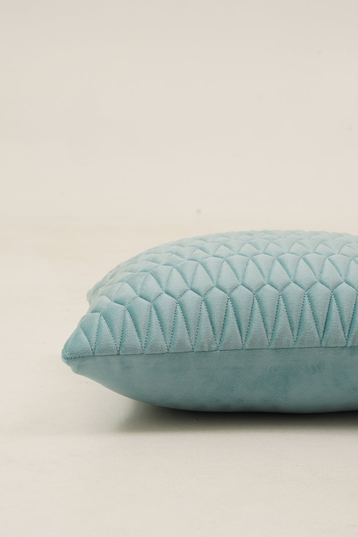 Sapphire Cushion Cover 16 x 16. Set of 2 (Aqua)