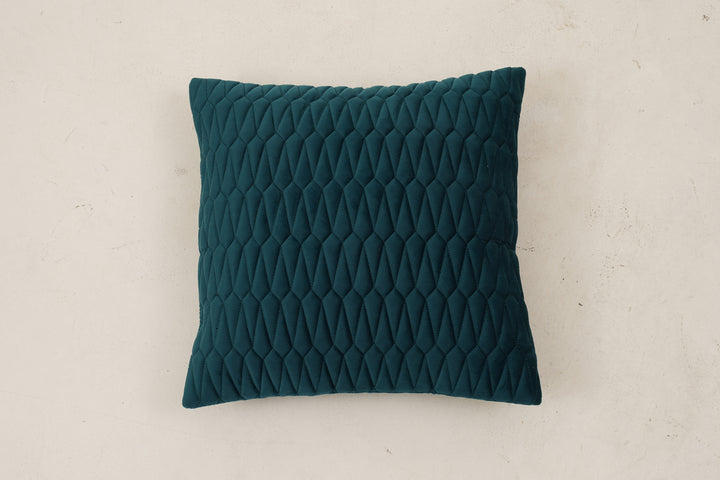 Sapphire Cushion Cover 16 x 16. Set of 2 (teal)